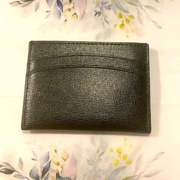 Tory Burch Black Cardholder, NWT - Picture 3 of 9